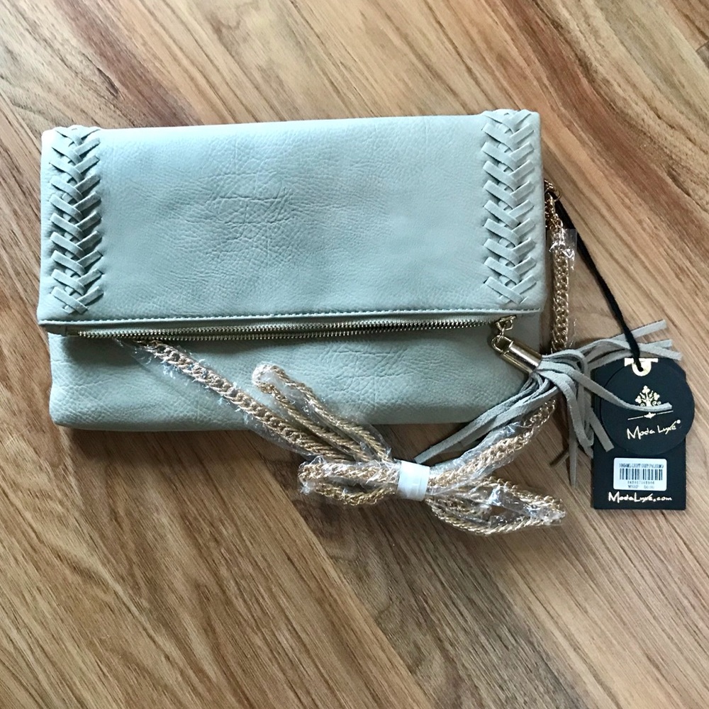 DONATED.    NWT Foldover Purse by Moda Luxe! - Picture 3 of 8